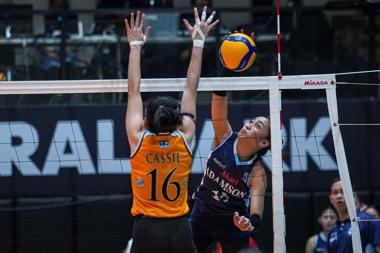 Adamson University malapit nang maidepensa ang korona sa V-League Collegiate Challenge