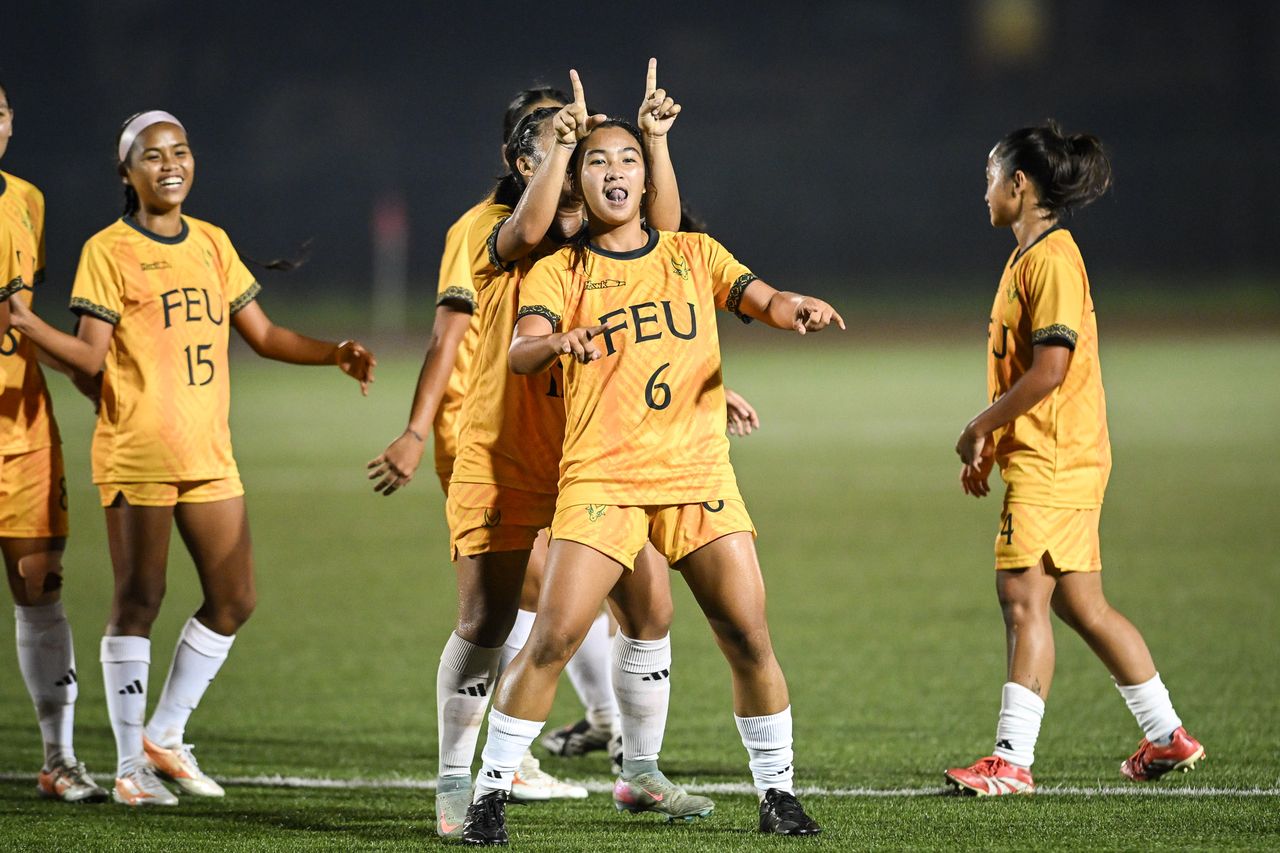 FEU Lady Tamaraws, nagwagi ng 5-0 sa historicong debut ng NU sa UAAP Women's Football