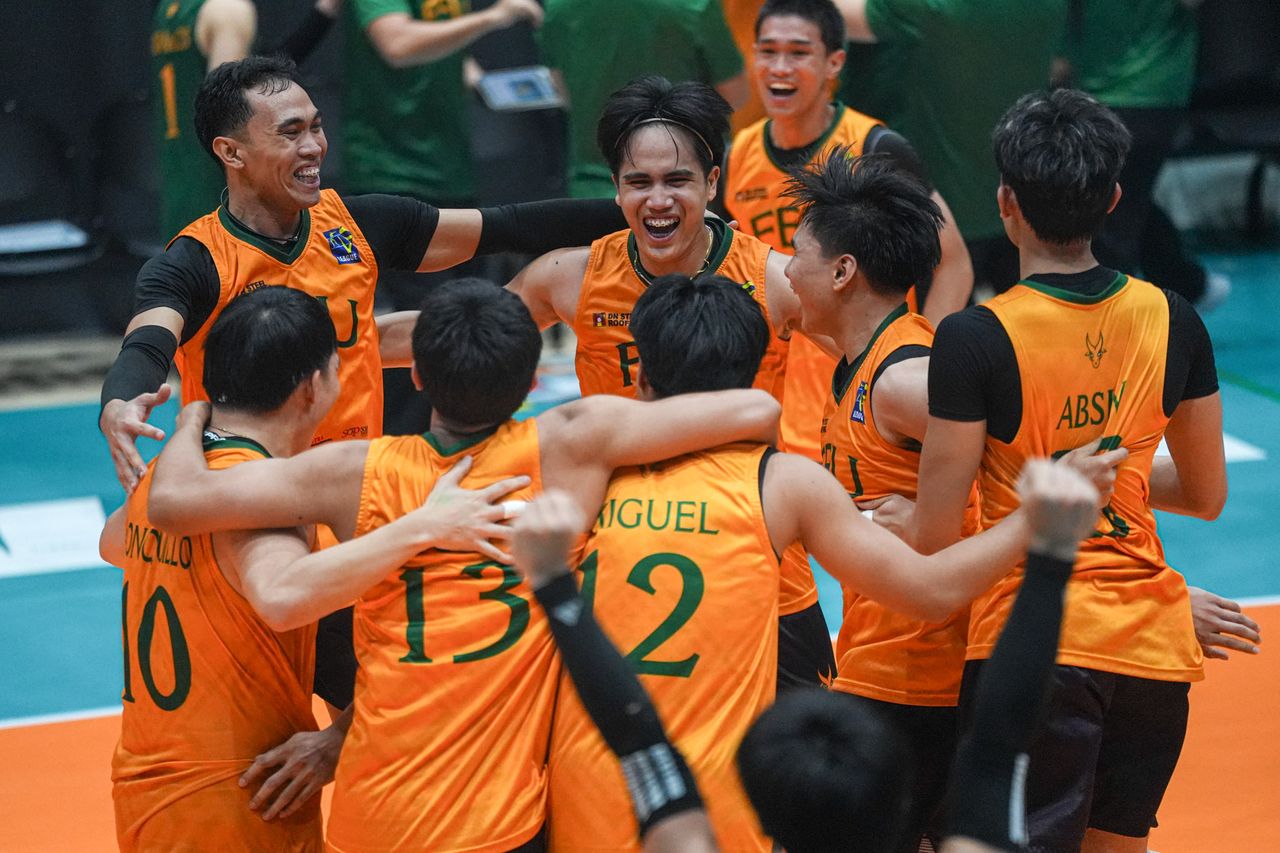 FEU Patuloy na Naghahari sa V-League Matapos Talunin ang NU sa Mahigpit na Limang-Setter