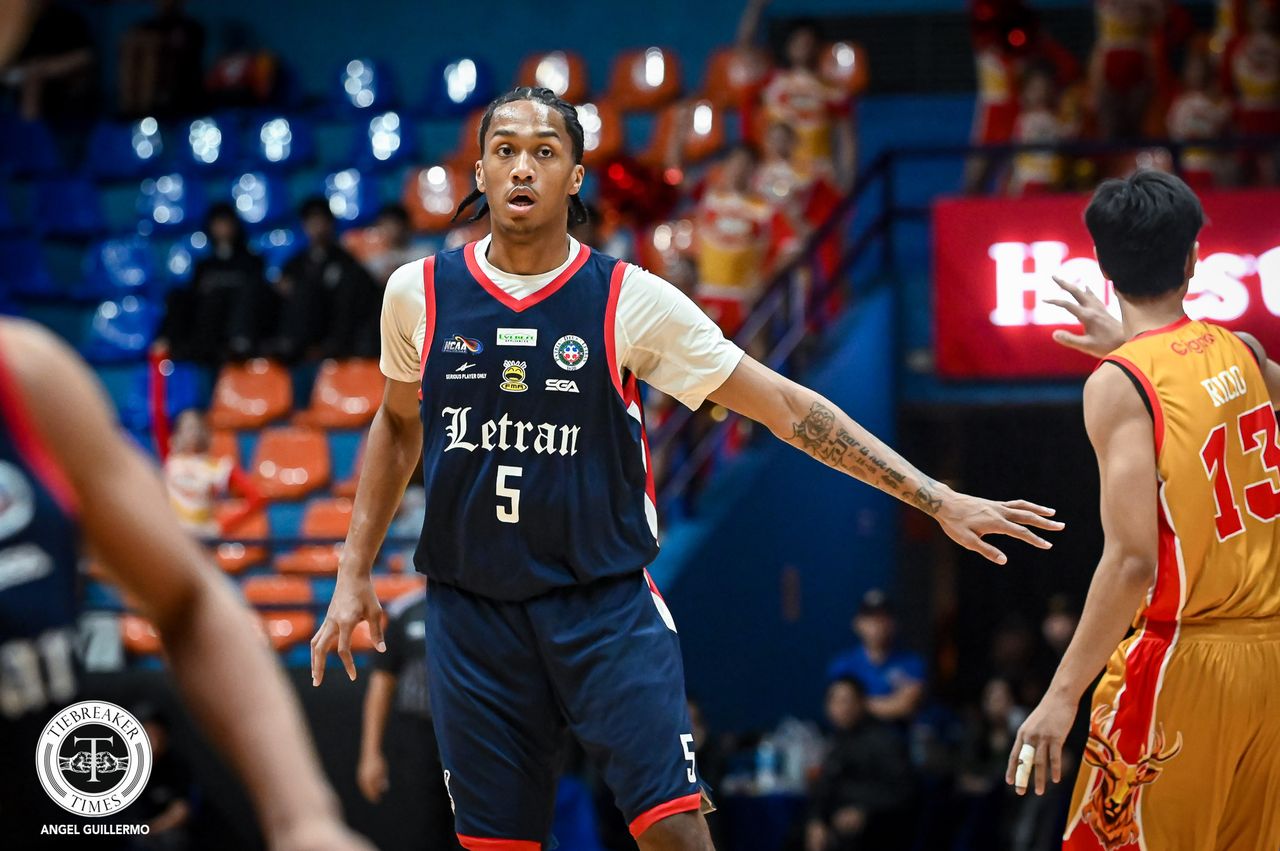 Letran Patuloy na Naghahari sa NCAA Matapos Pagtambakin ang San Sebastian ng 37 Puntos