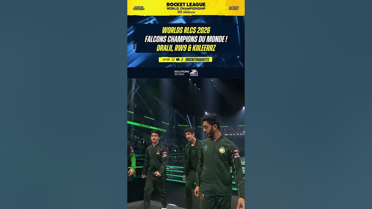 Falcons écrit l'histoire en devenant le premier champion du monde de Rocket League hors d'Occident