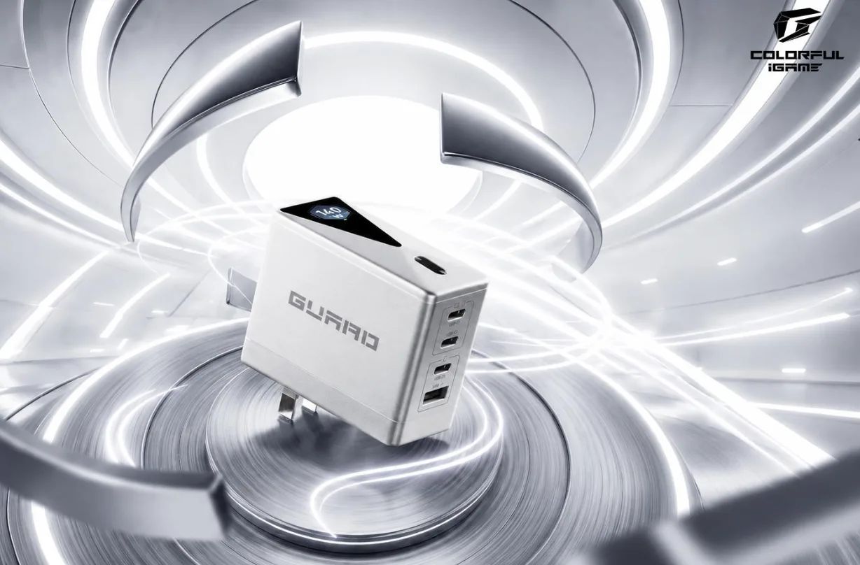 COLORFUL Luncurkan iGame Guard G114, Charger GaN 140W dengan Desain Futuristik untuk Gamers dan Profesional