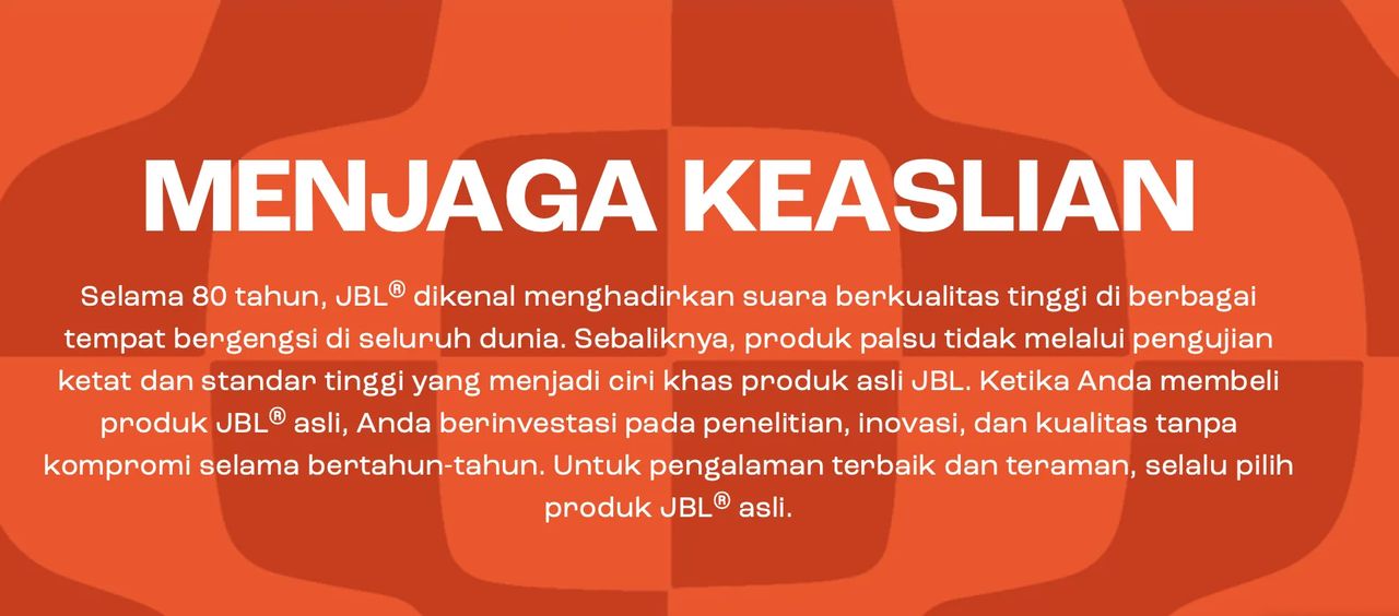 HARMAN Perketat Pemberantasan Produk JBL Palsu di Asia Pasifik dengan Operasi Digital dan Fisik