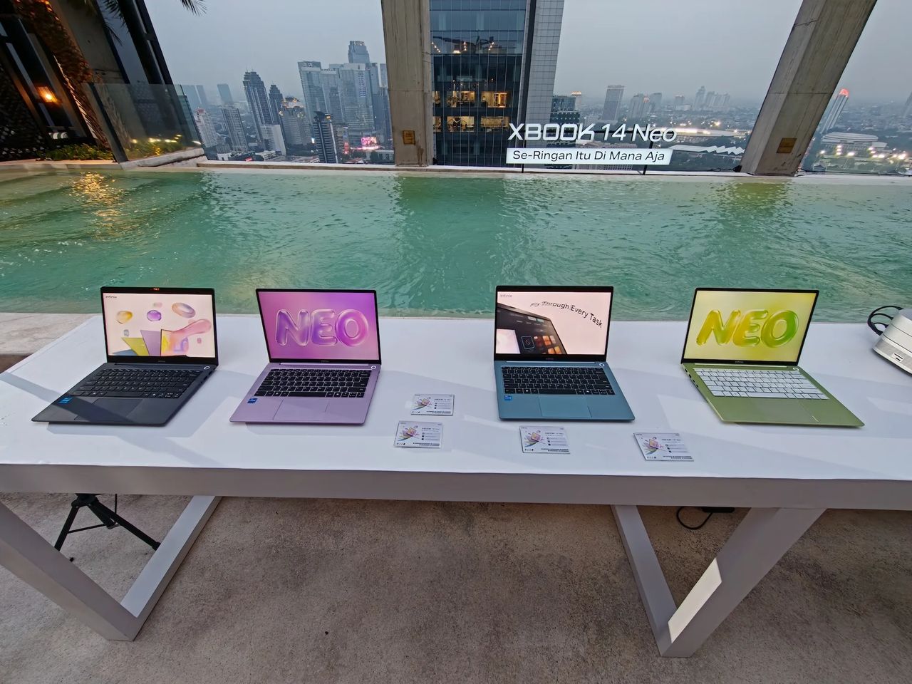 Infinix XBOOK 14 NEO Resmi Hadir di Indonesia, Laptop Ultraportabel dengan Ketahanan Standar Militer