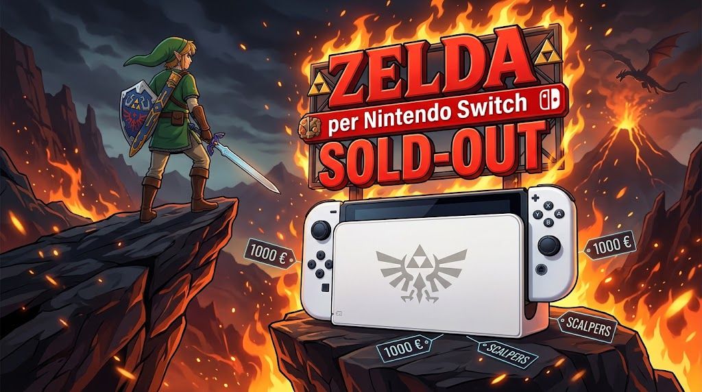 Nintendo Switch 2 edizione Zelda esaurita ovunque: i bagarini chiedono fino a 1000 euro