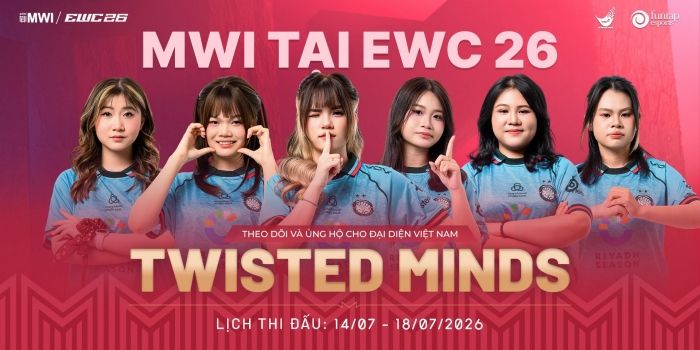 EWC 2026 tuần 2: LMHT, MLBB và Free Fire khởi tranh với sự góp mặt ấn tượng của các đại diện Việt Nam