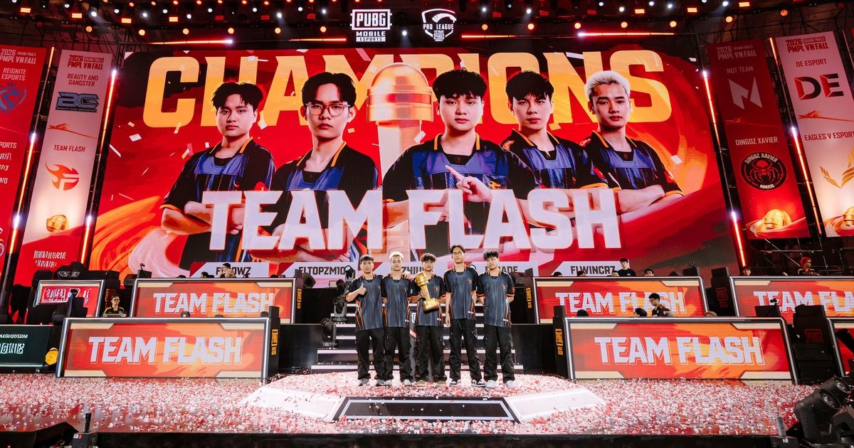 Team Flash bảo vệ thành công ngôi vương tại PMPL Vietnam Fall 2026