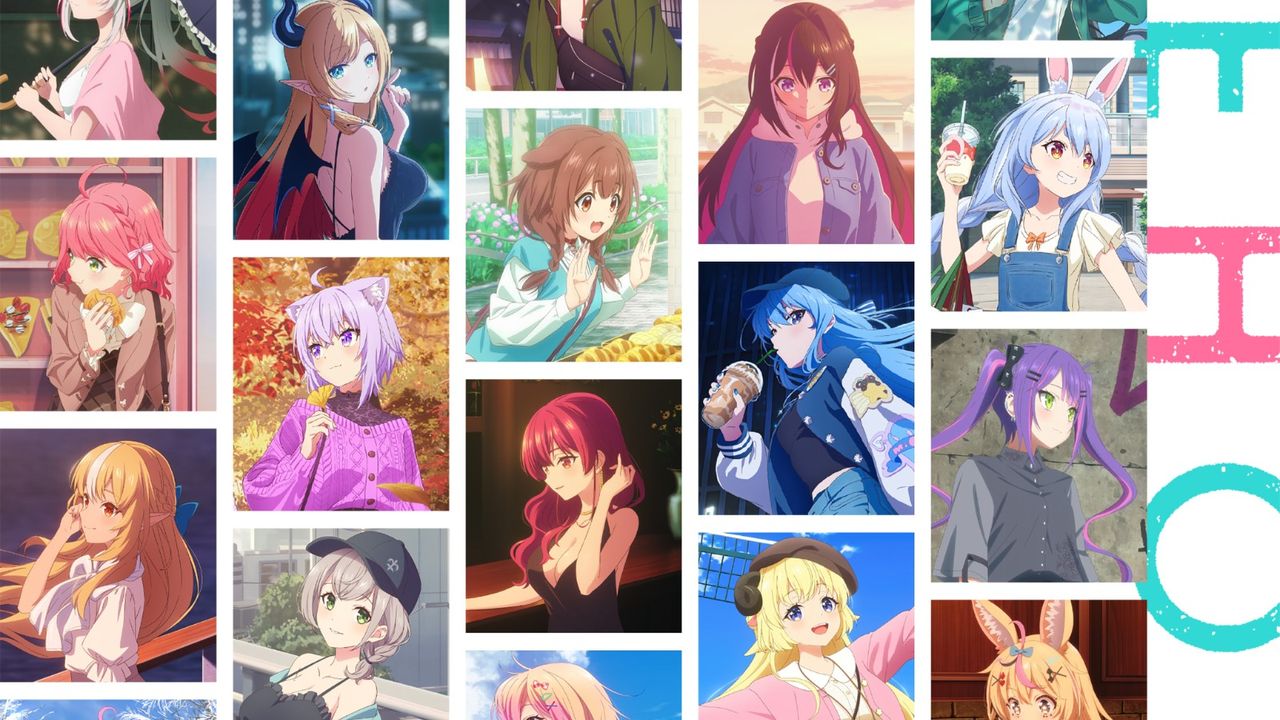 hololive首部電視動畫《出門囉 Hololive》正式公開 29位VTuber全員登場