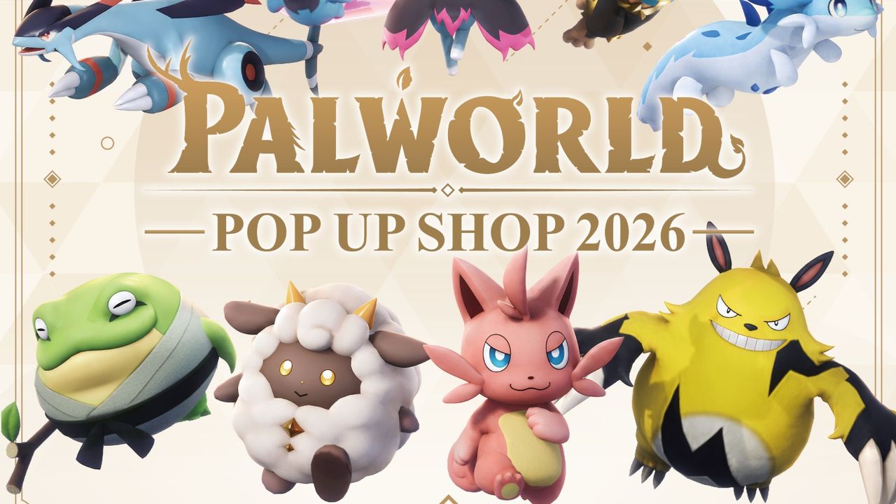 《幻獸帕魯》2026年澀谷快閃店登場 限量周邊與卡牌遊戲引爆收藏熱潮